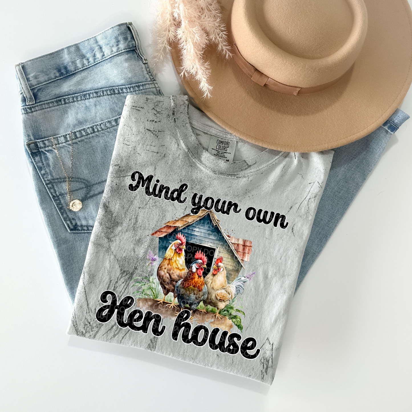 MIND YOUR OWN HEN HOUSE PNG | Digital Download | PNG