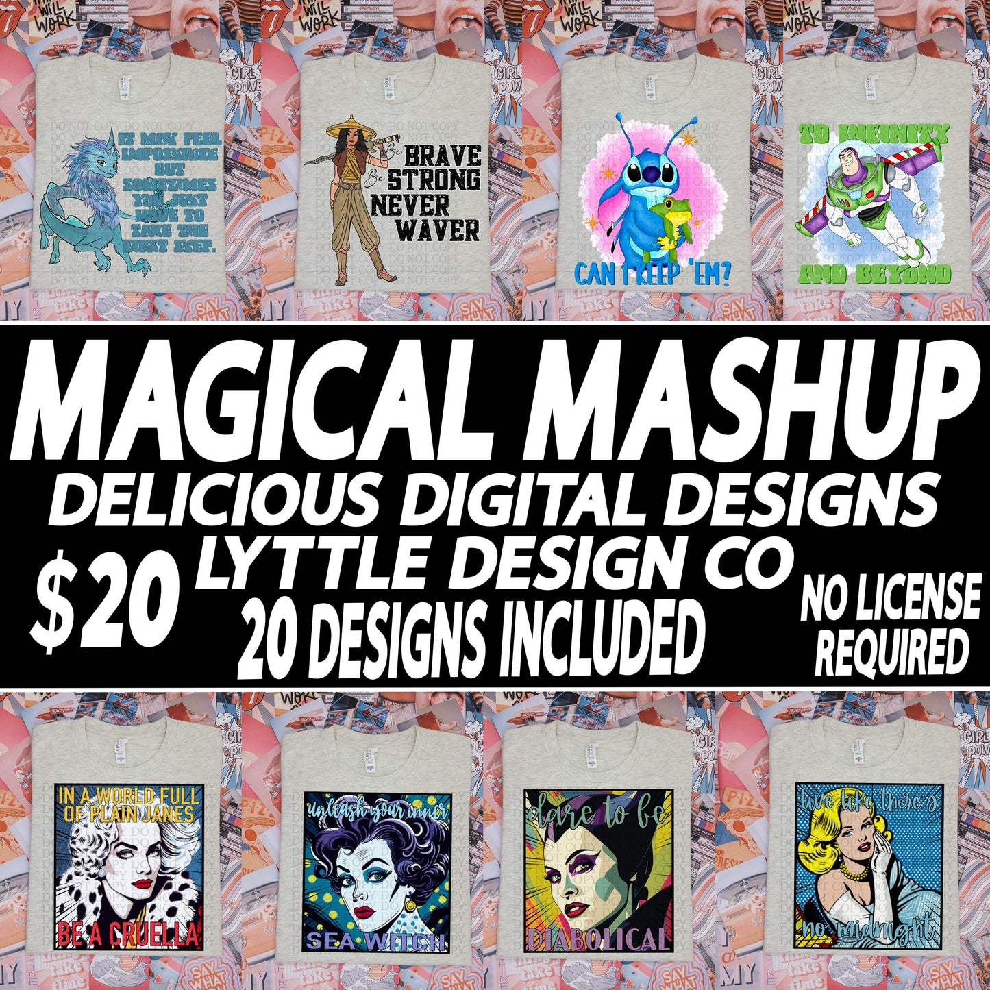 MAGICAL MASHUP 🖤LYTTLE DESIGN CO🖤🧡DELICIOUS DIGITAL DESIGNS🧡