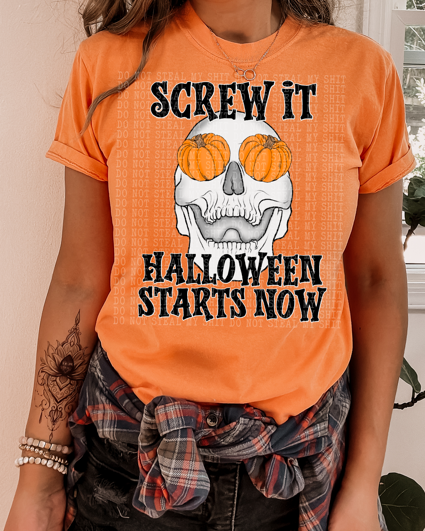 SCREW IT HALLOWEEN STARTS NOW PNG | Digital Download | PNG