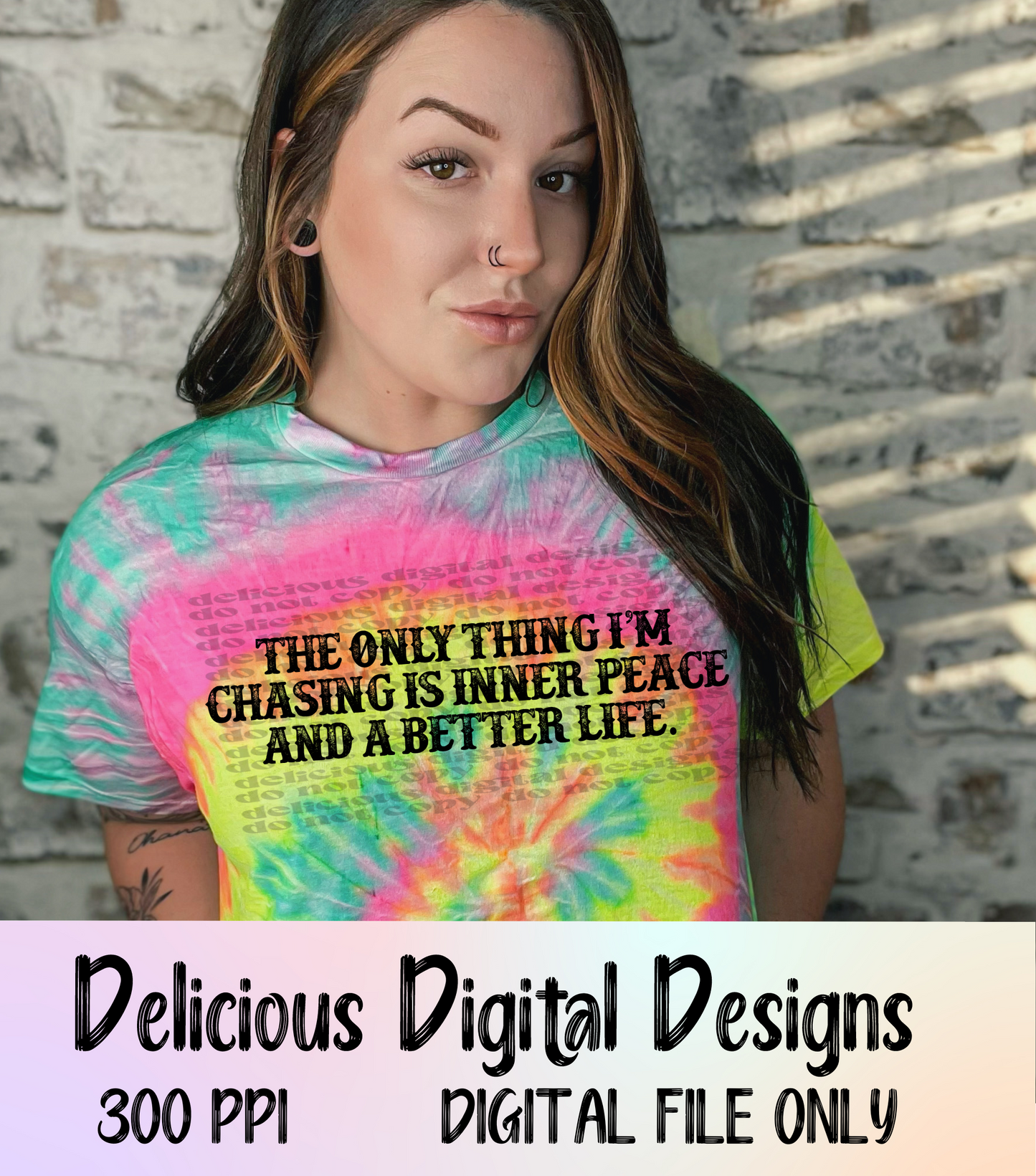 ONLY THING IM CHASING | Digital Download | PNG