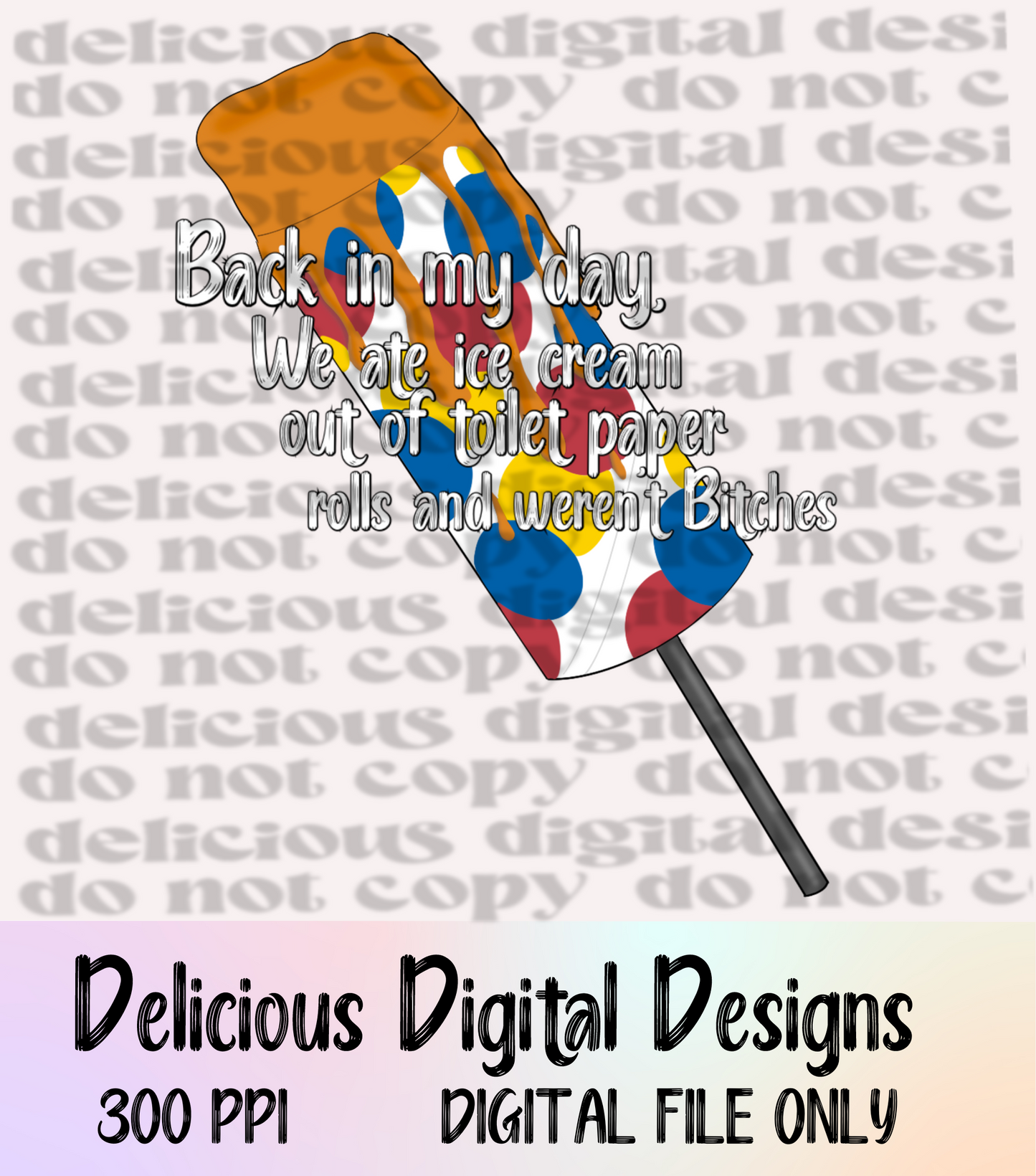 DE VUELTA A MI DÍA POPSICLE | Descarga digital | PNG