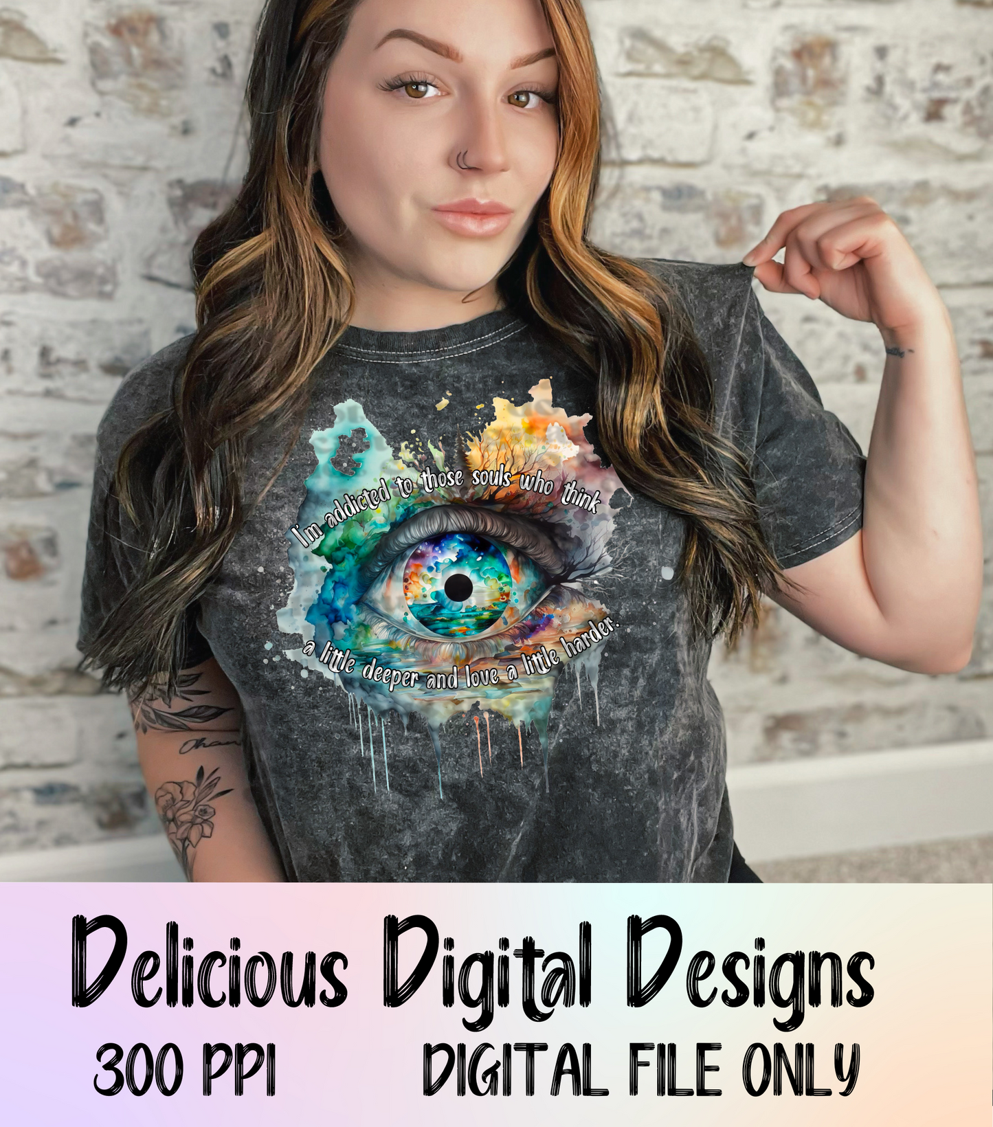 I’M ADDICTED TO THOSE SOULS | Digital Download | PNG