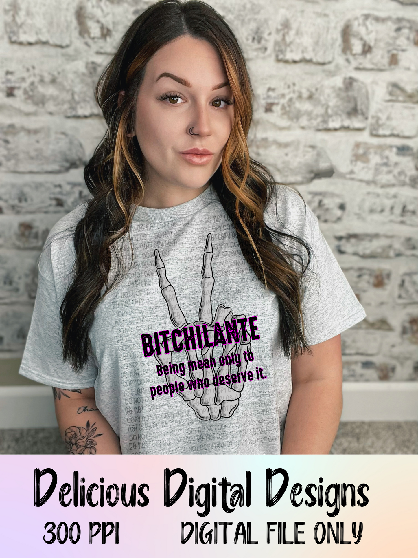 BITCHILANTE PNG | Descarga digital | PNG