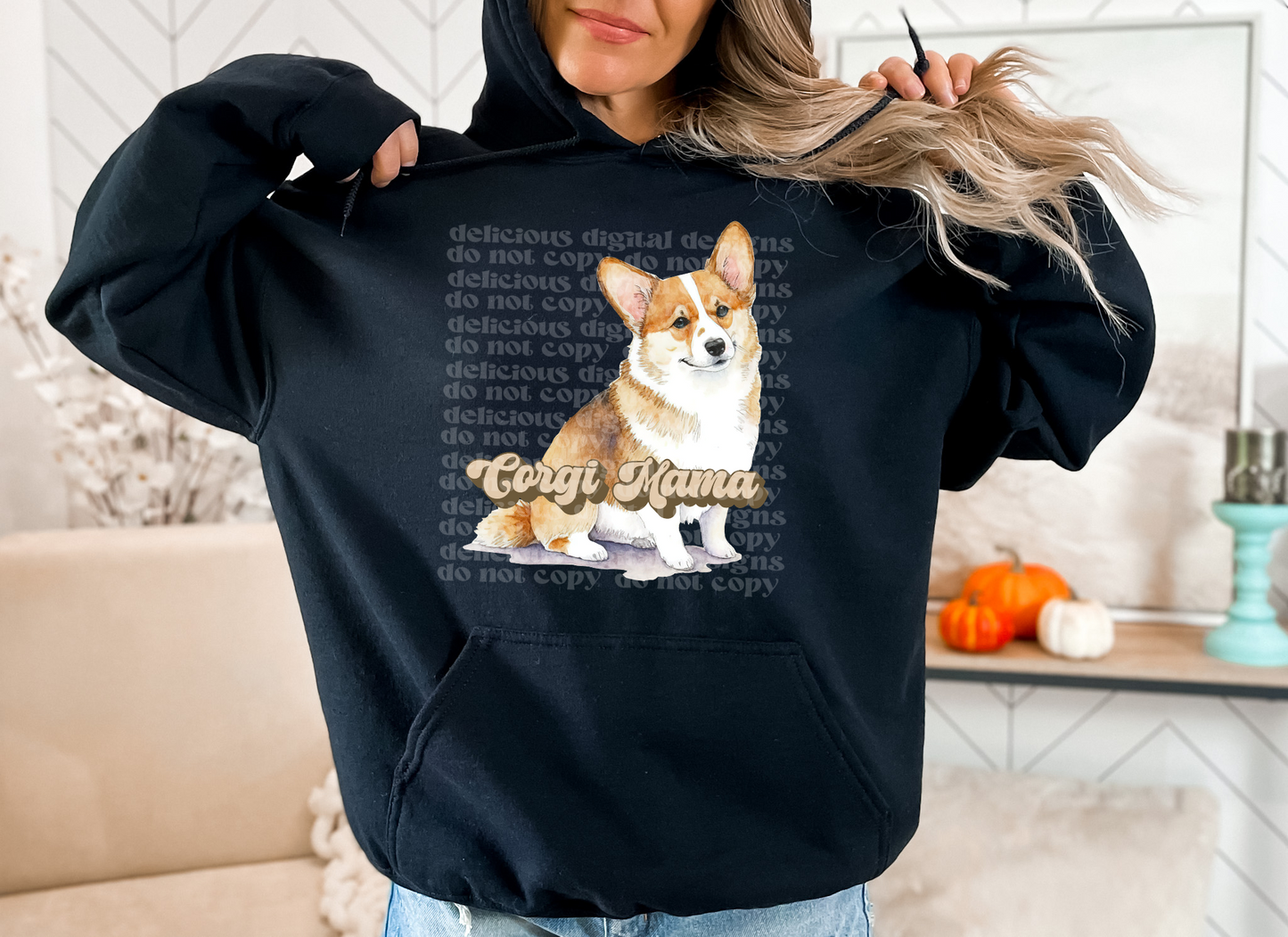 MAMÁ CORGI | Descarga digital | PNG