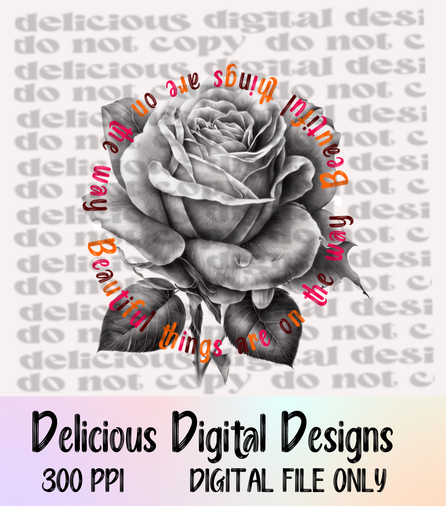 COSAS HERMOSAS ESTÁN EN CAMINO| Descarga digital | PNG