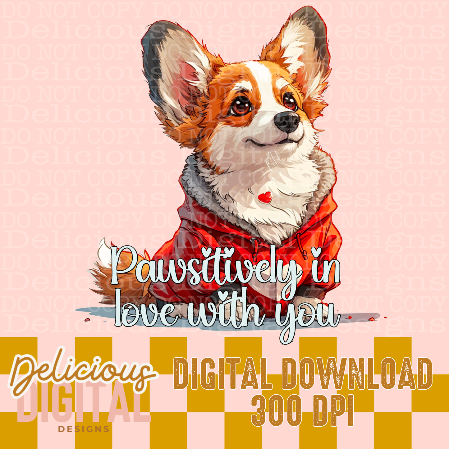 CORGI PNG  | Digital Download | PNG