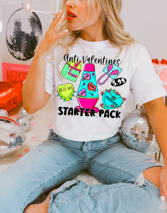 ANTI-VALENTINES STARTER PACK PNG  | Digital Download | PNG