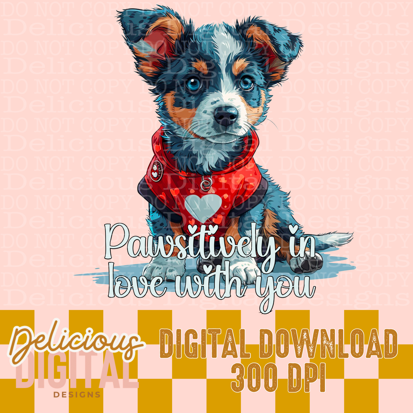 BLUE HEELER PNG  | Digital Download | PNG