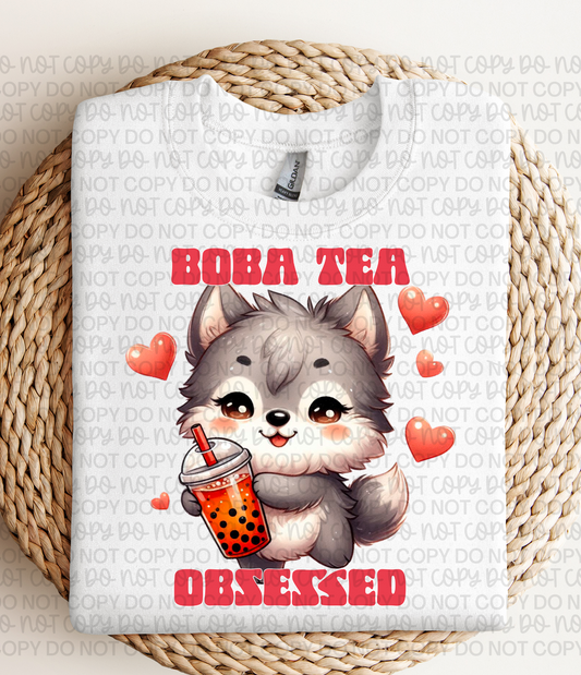 BOBA TEA WOLF PNG | Digital Download | PNG