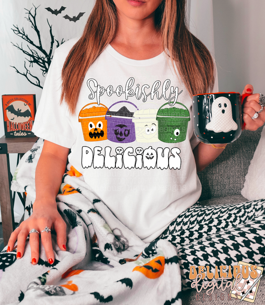 SPOOKISHLY DELICIOUS PNG | Digital Download | PNG