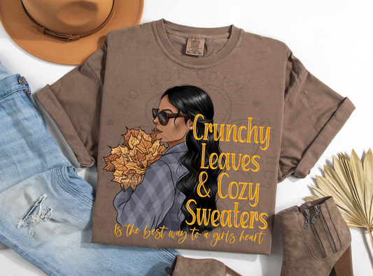 CRUNCHY LEAVES AND COZY SWEATERS PNG | Digital Download | PNG