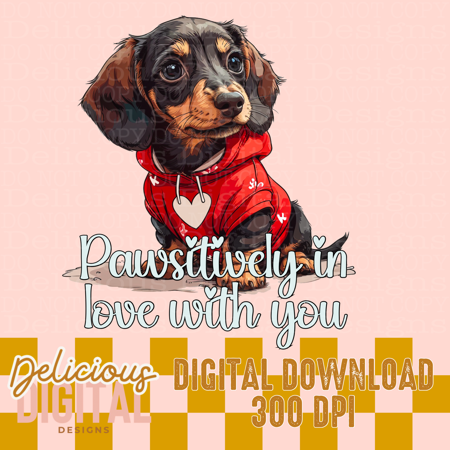 DACHSHUND PNG  | Digital Download | PNG