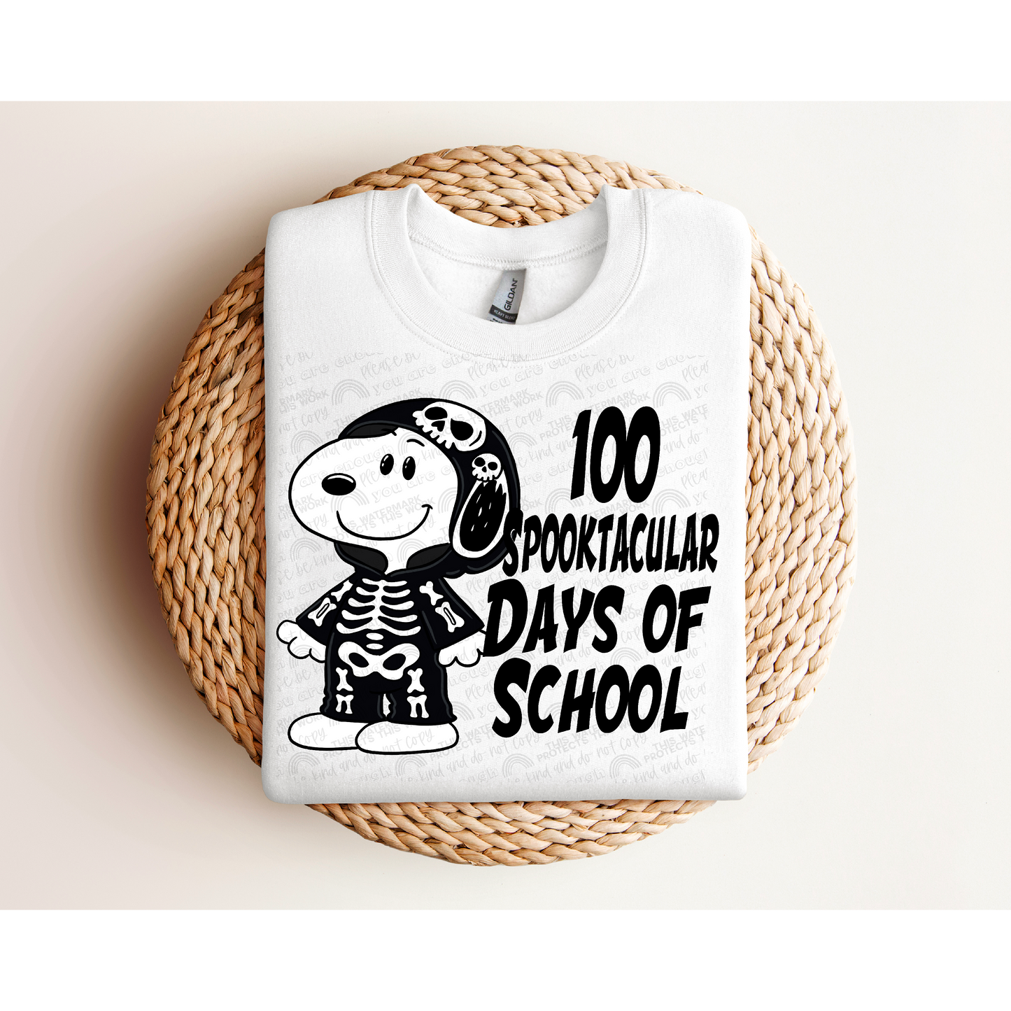 100 SPOOKTACULAR DAYS OF SCHOOL | Digital Download | PNG