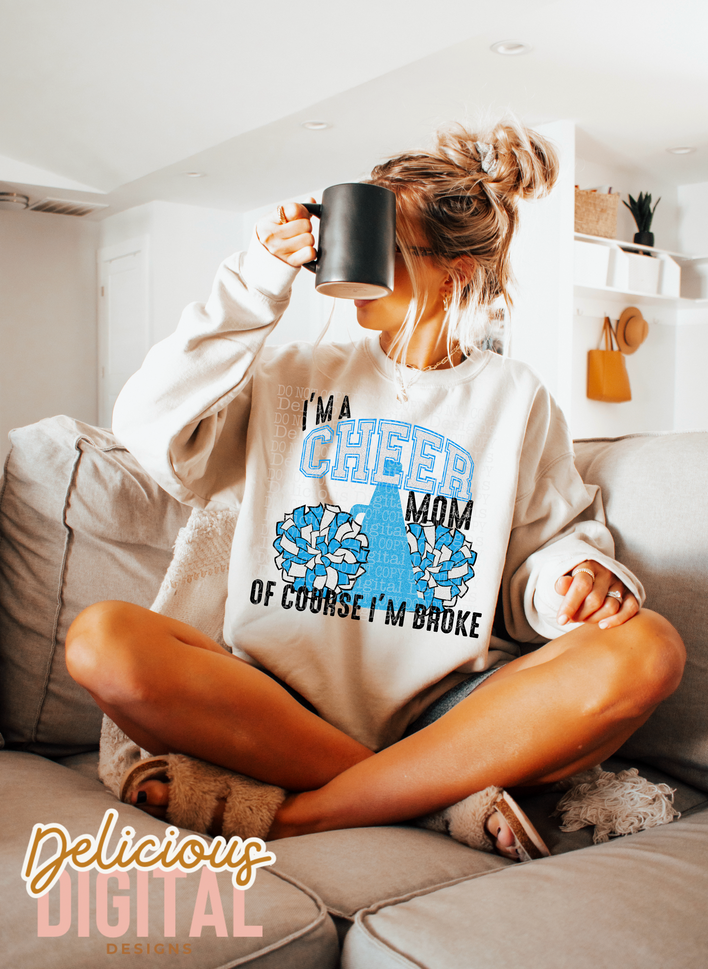 BROKE CHEER MOM PNG | Digital Download | PNG