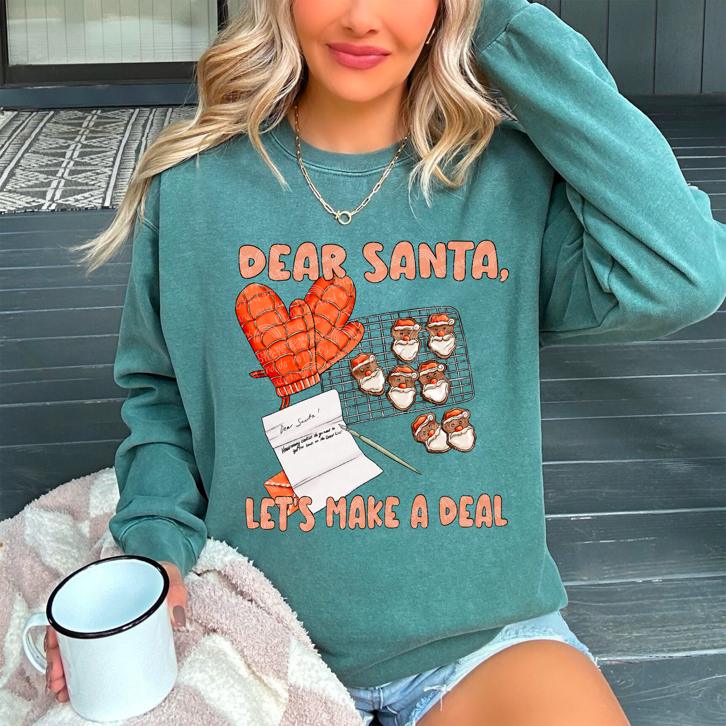 DEAR SANTA PNG | Digital Download | PNG