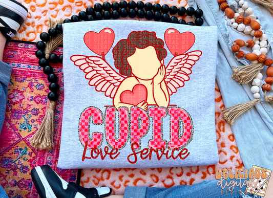 Cupid love service png, Trendy PNG, Sublimation PNG, Automatic digital PNG download