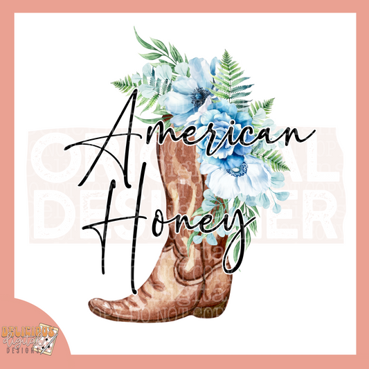 AMERICAN HONEY PNG | Digital Download | PNG