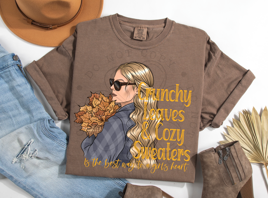 CRUNCHY LEAVES AND COZY SWEATERS PNG | Digital Download | PNG