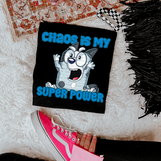 CHAOS IS MY SUPER POWER PNG | Digital Download | PNG