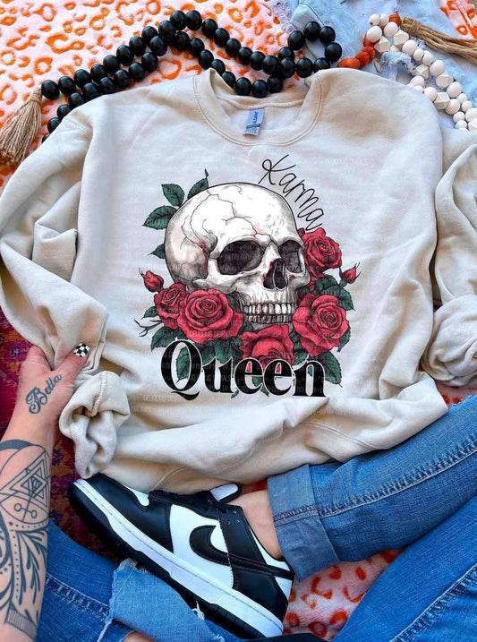 KARMA QUEEN PNG | Digital Download | PNG