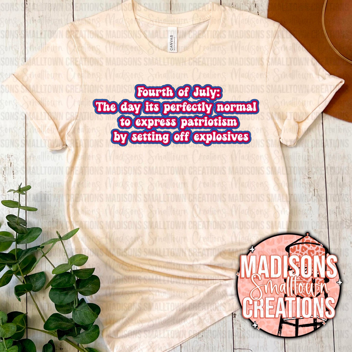 SNARKY FOURTH OF JULY COLLAB WITH MADISON SMALL TOWN CREATIONS