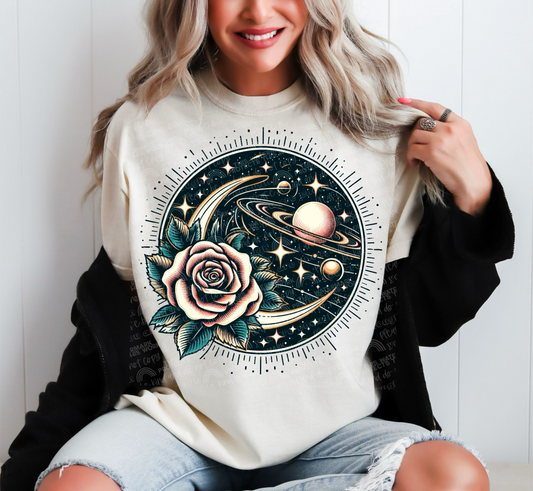 SPACE ROSE PNG | SUBLIMATION PNG | AUTOMATIC DOWNLOAD
