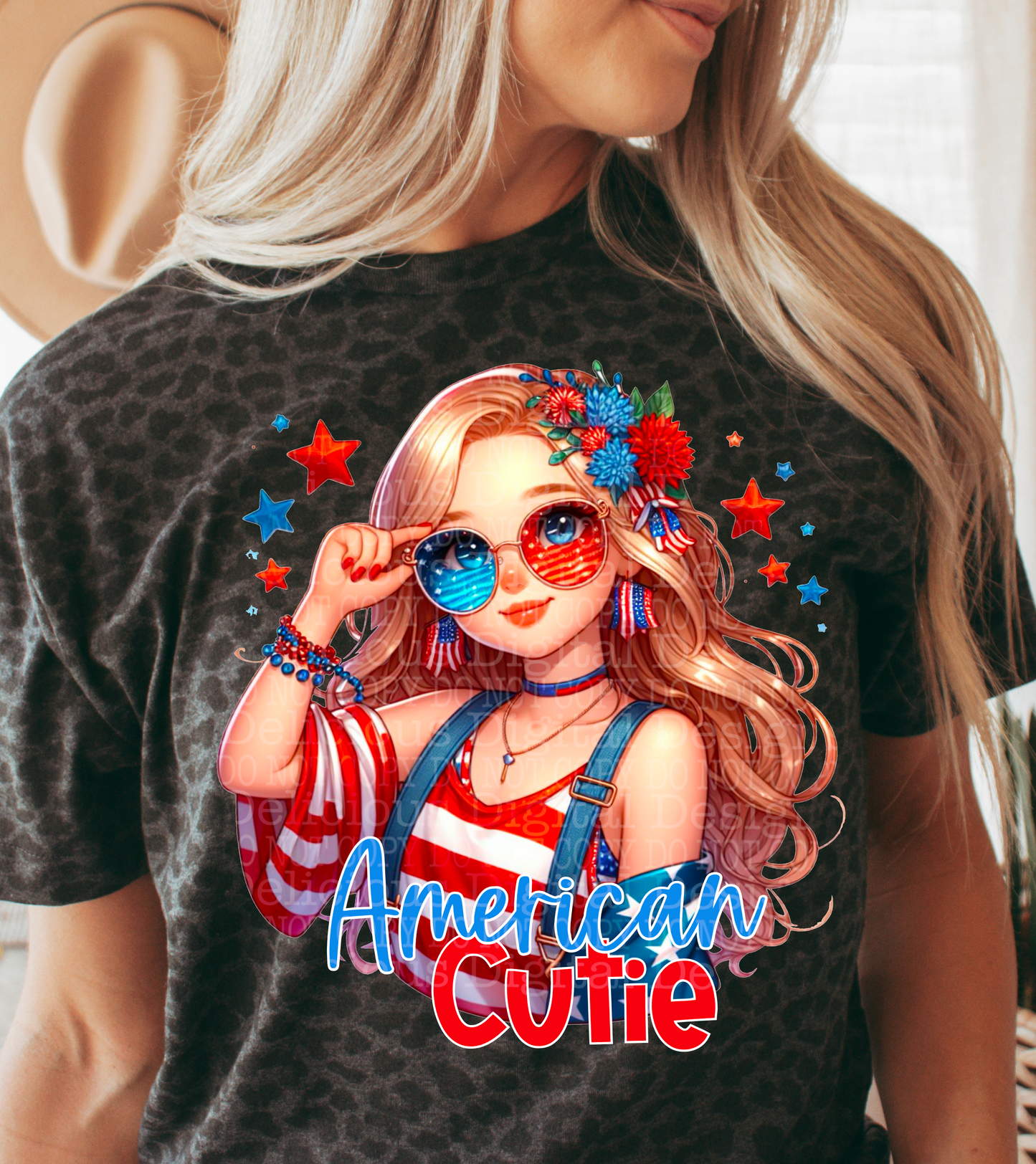 AMERICAN CUTIE PNG | Digital Download | PNG