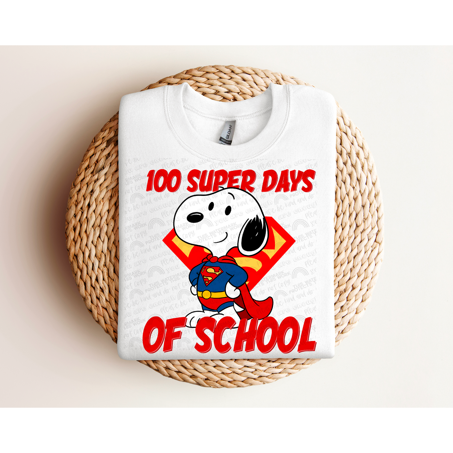 100 DAYS OF SUPER SCHOOL | Digital Download | PNG