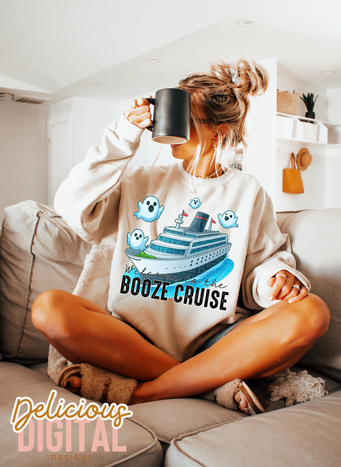 BOOZE CRUISE PNG | Digital Download | PNG