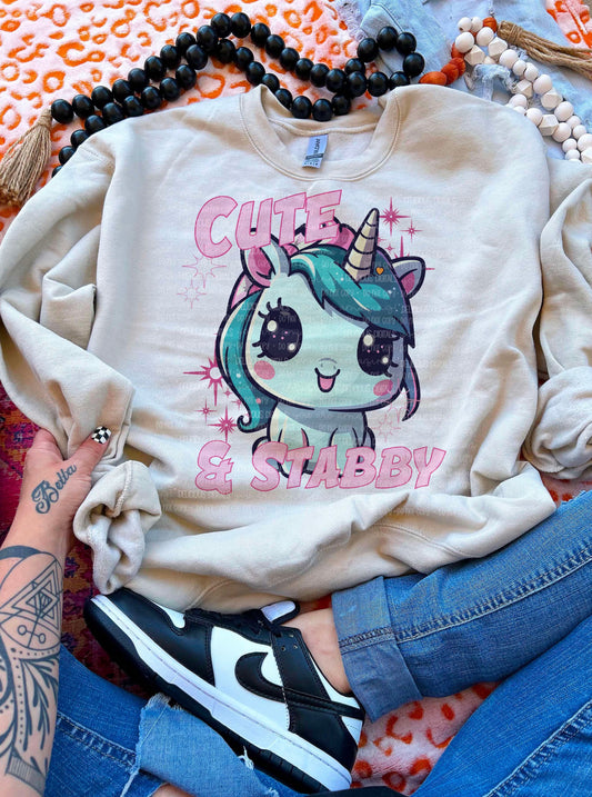CUTE & STABBY | Digital Download | PNG
