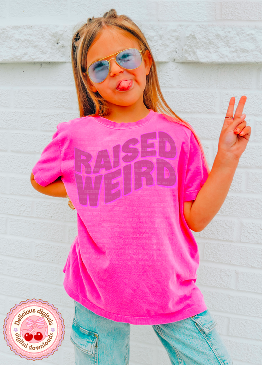 RAISED WEIRD PNG | SUBLIMATION PNG | AUTOMATIC DOWNLOAD