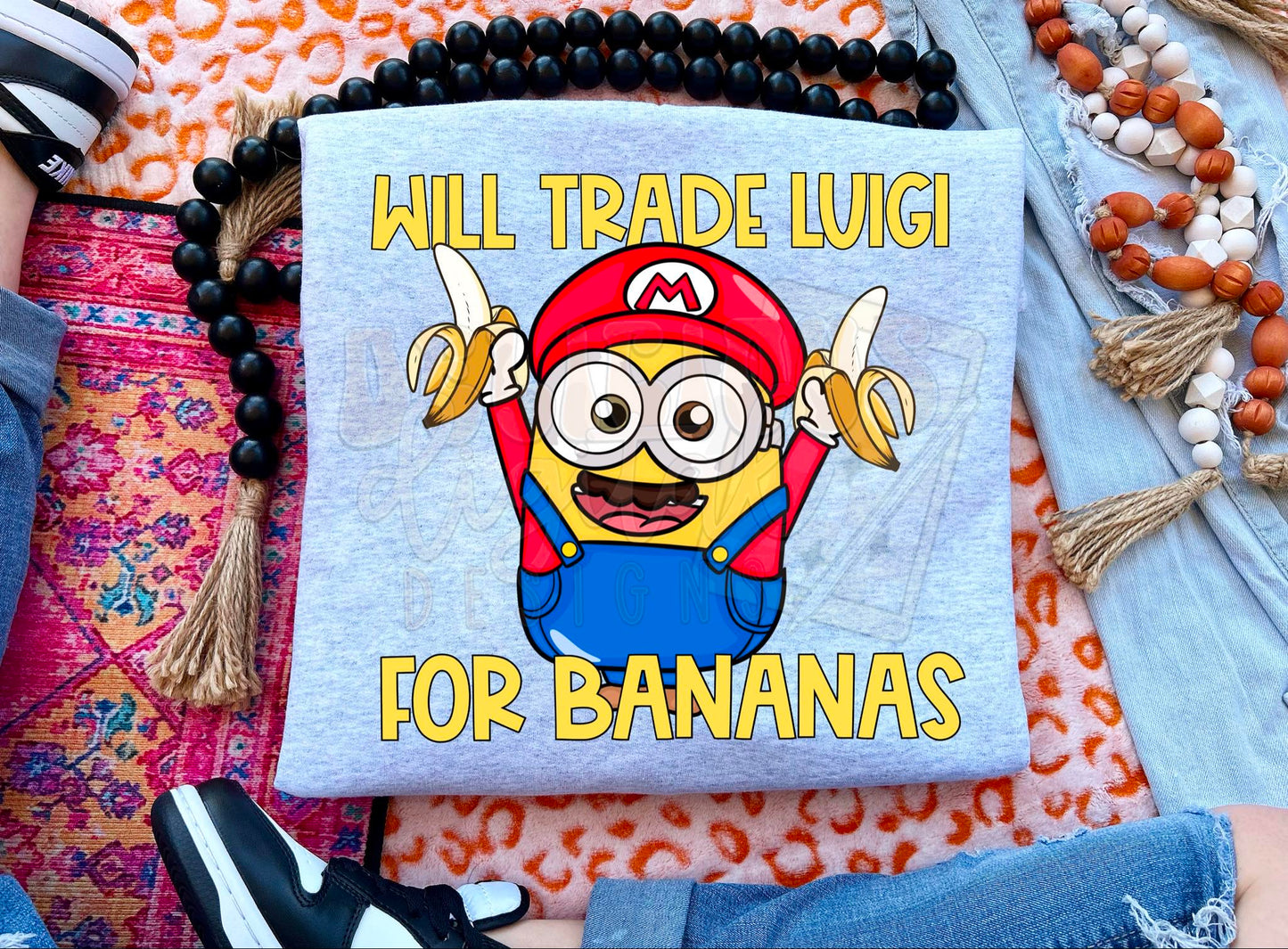 WILL TRADE LUIGI | Digital Download | PNG