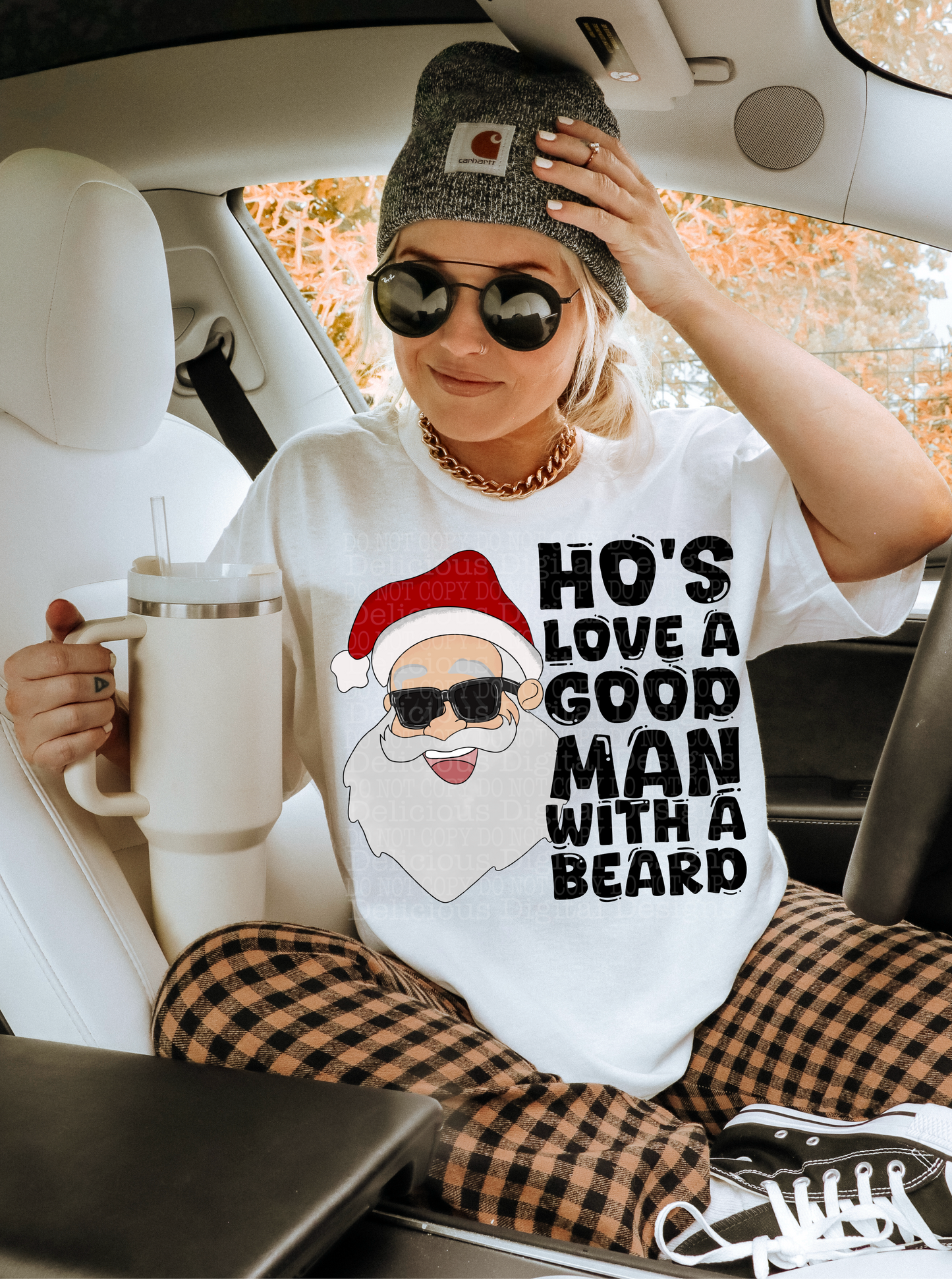 HO’S LOVE A GOOD MAN WITH A BEARD PNG | Digital Download | PNG