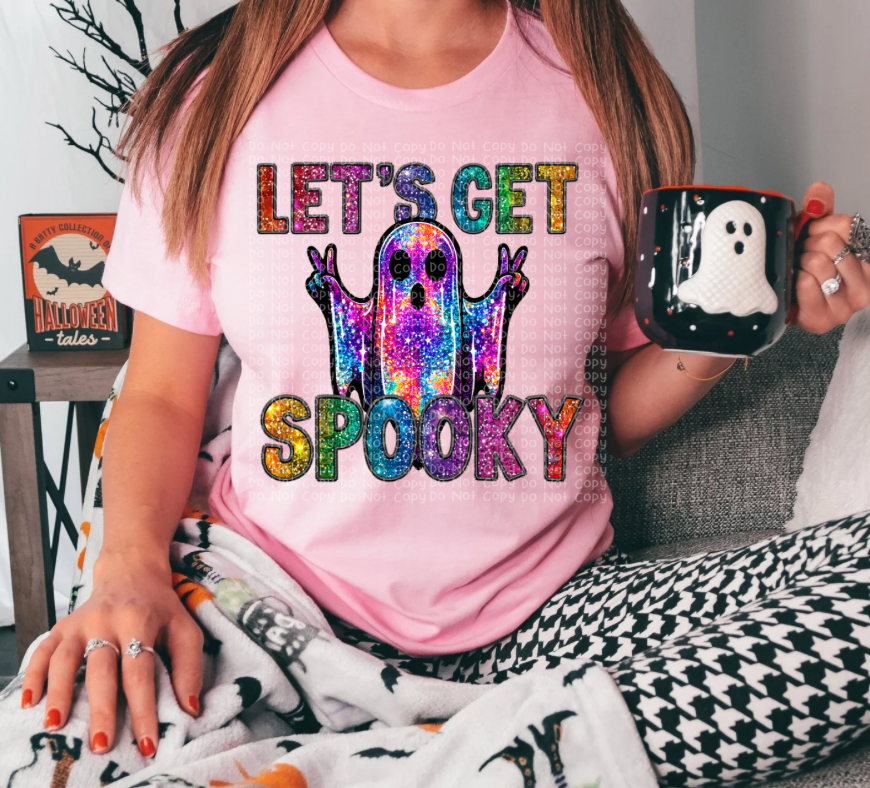 LET’S GET SPOOKY PNG | Digital Download | PNG