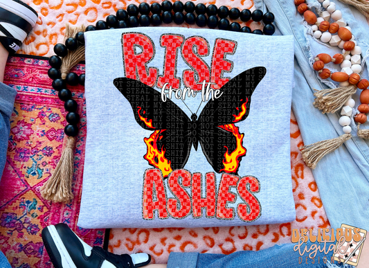 Rise from the ashes png, Trendy PNG, Sublimation PNG, Automatic digital PNG download