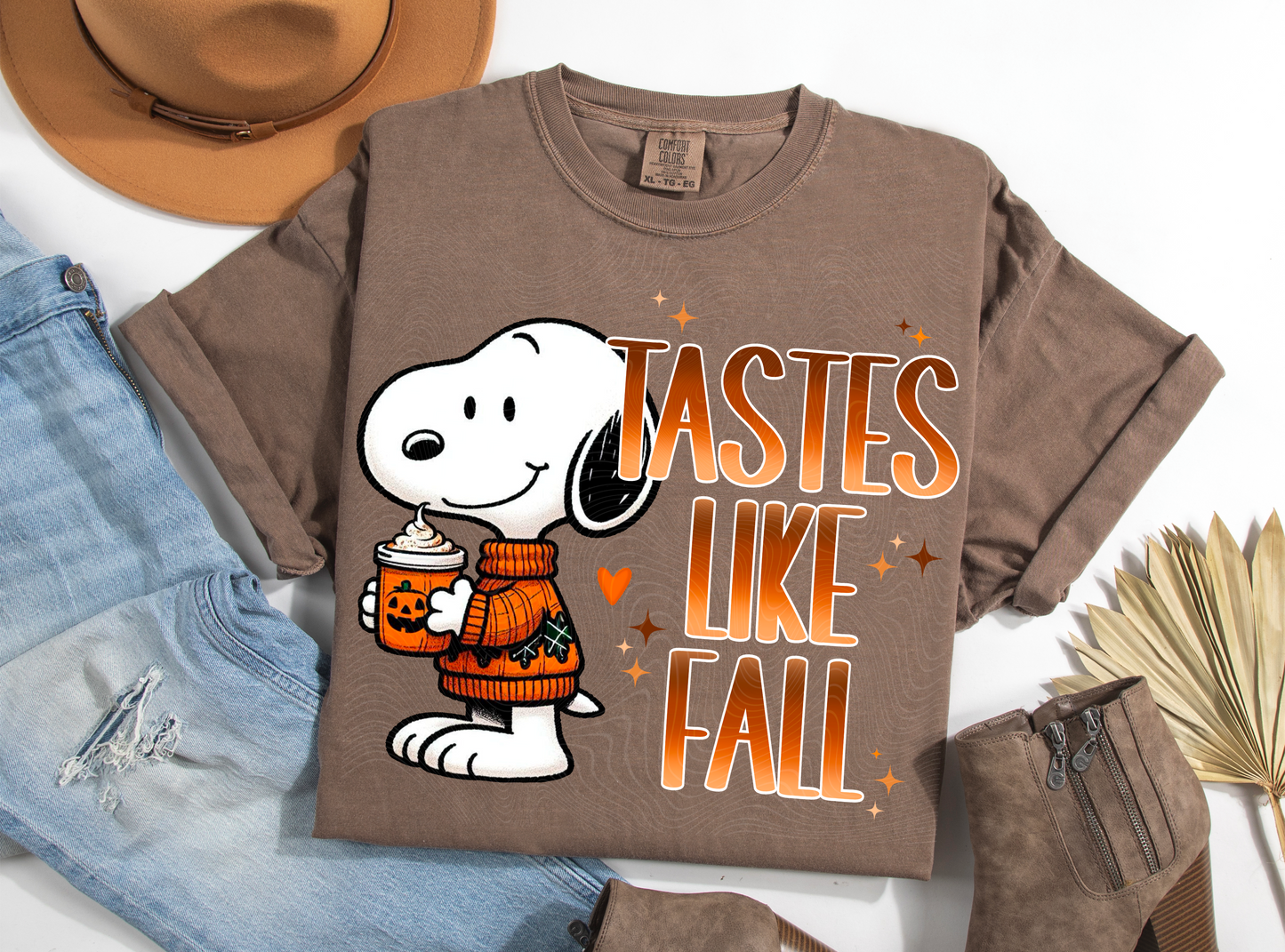 TASTES LIKE FALL PNG | Digital Download | PNG