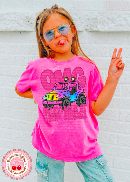 OMG BECKY LOOK AT HER RIDE PNG | SUBLIMATION PNG | AUTOMATIC DOWNLOAD