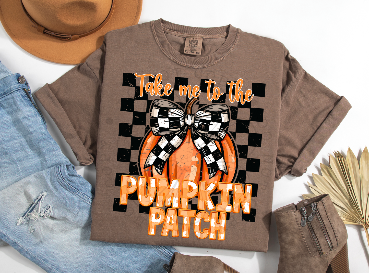 TAKE ME TO THE PUMPKIN PATCH PNG | Digital Download | PNG