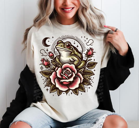 ROSE FROG PNG | SUBLIMATION PNG | AUTOMATIC DOWNLOAD