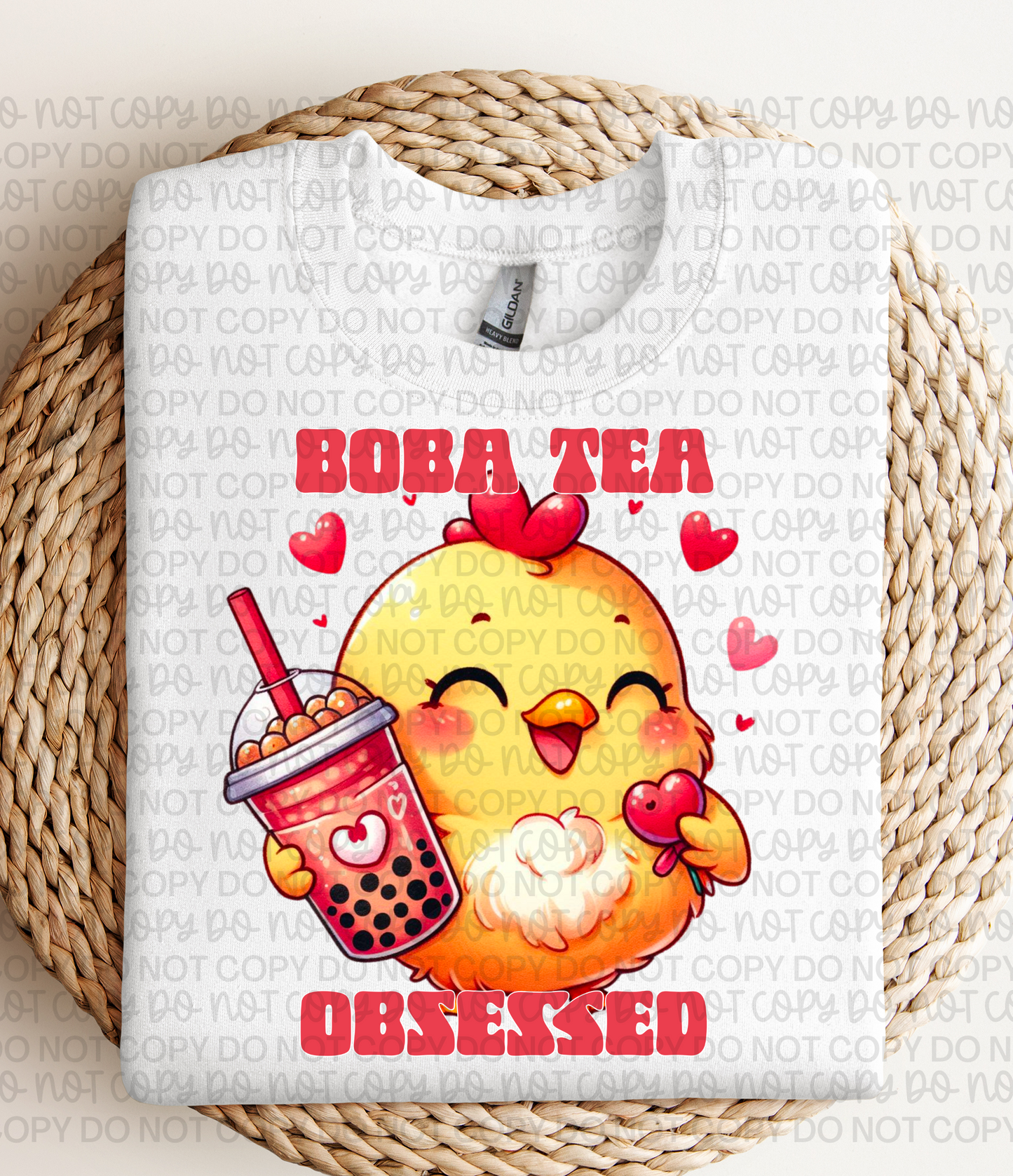 BOBA TEA CHICKEN PNG | Digital Download | PNG