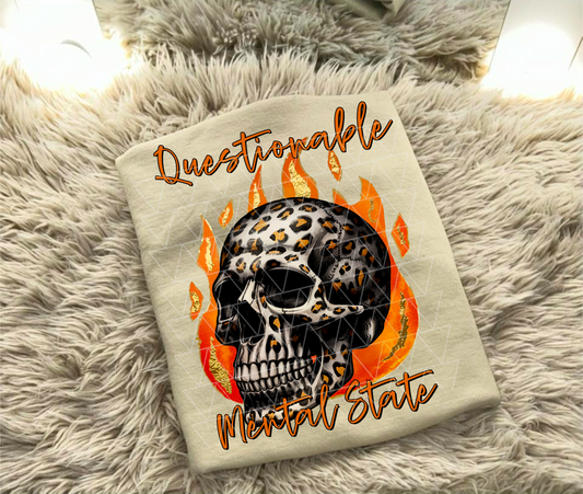 QUESTIONABLE MENTAL STATE PNG | SUBLIMATION PNG | AUTOMATIC DOWNLOAD