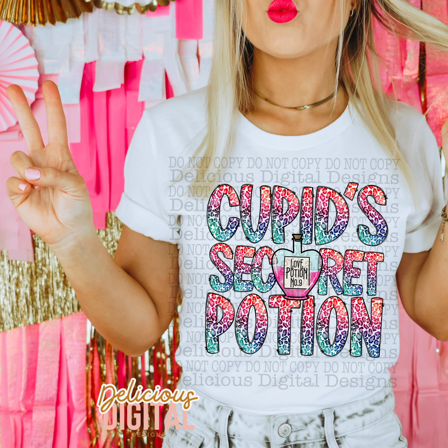 CUPID’S SECRET POTION PNG  | Digital Download | PNG