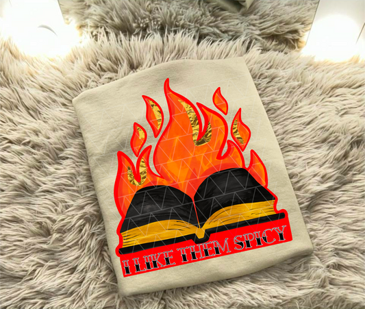 I LIKE THEM SPICY PNG | SUBLIMATION PNG | AUTOMATIC DOWNLOAD