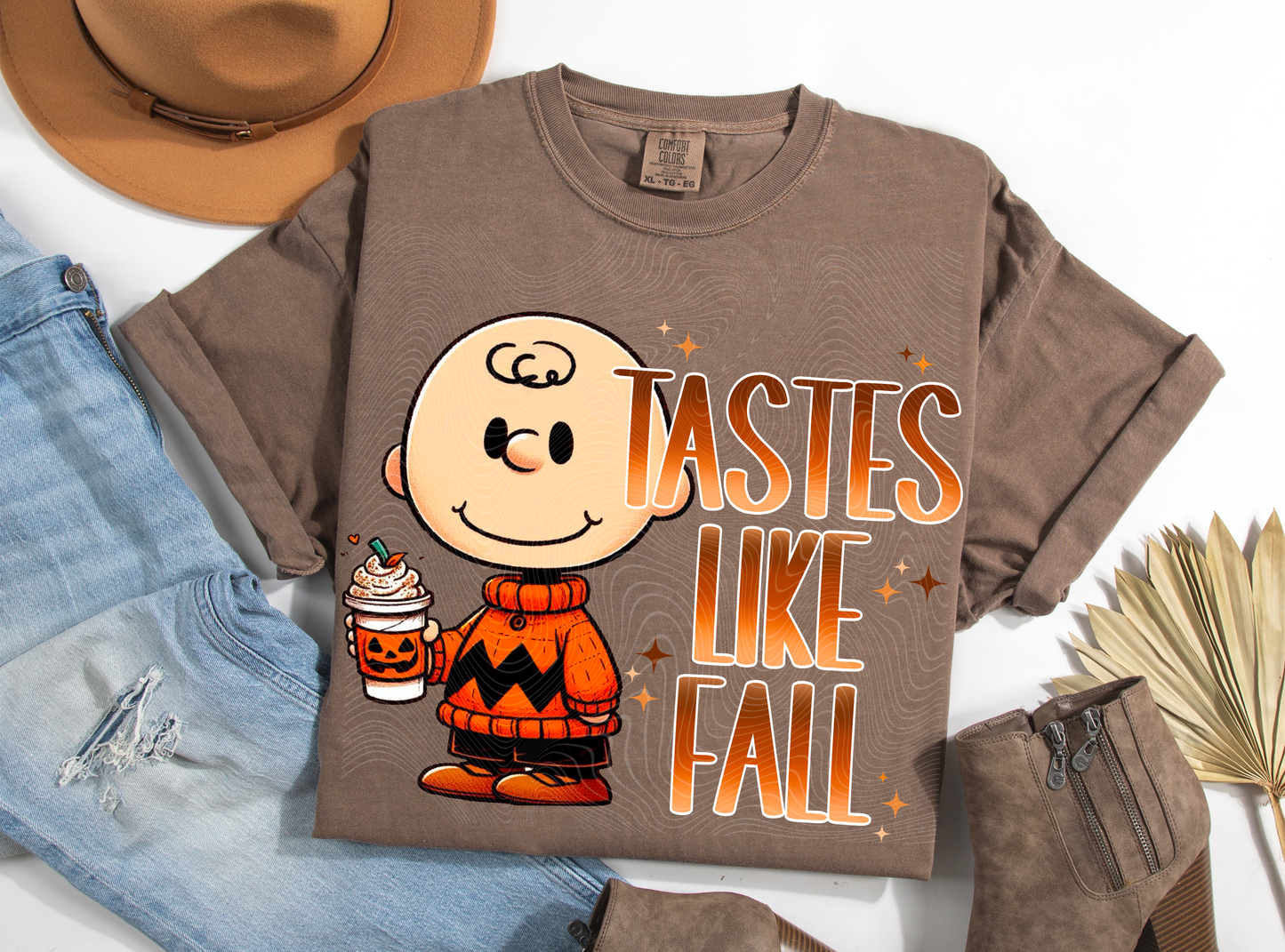 TASTES LIKE FALL PNG | Digital Download | PNG