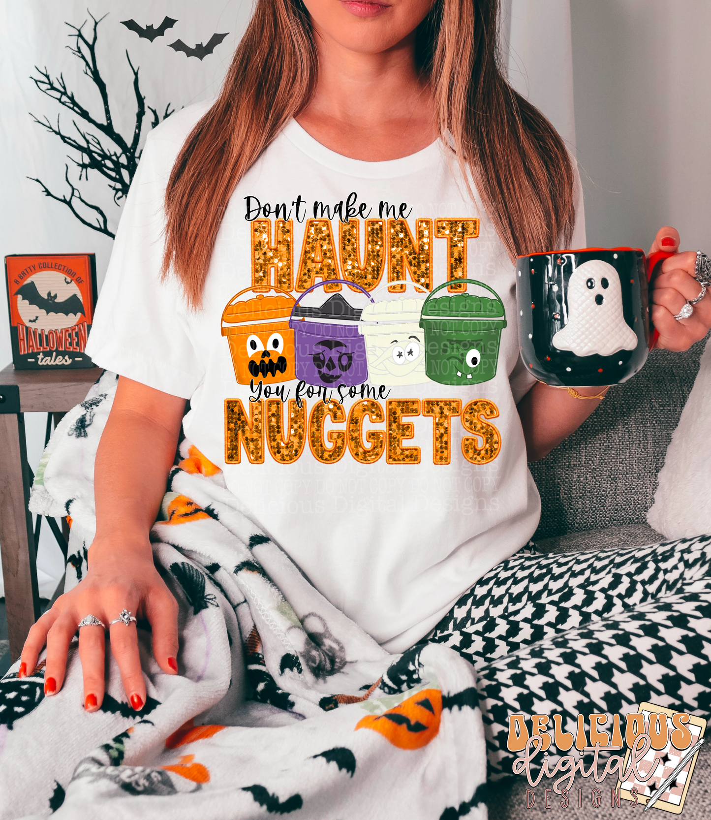 DON’T MAKE ME HAUNT YOU FOR SOME NUGGETS PNG | Digital Download | PNG