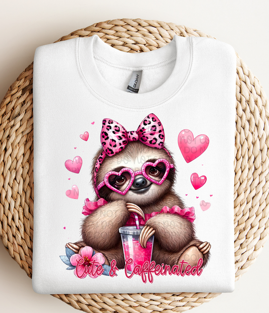 CUTE & CAFFEINATED 17 PNG | Digital Download | PNG