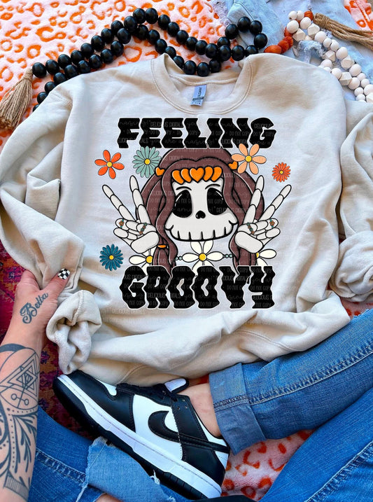 FEELING GROOVY PNG | SUBLIMATION PNG | AUTOMATIC DOWNLOAD