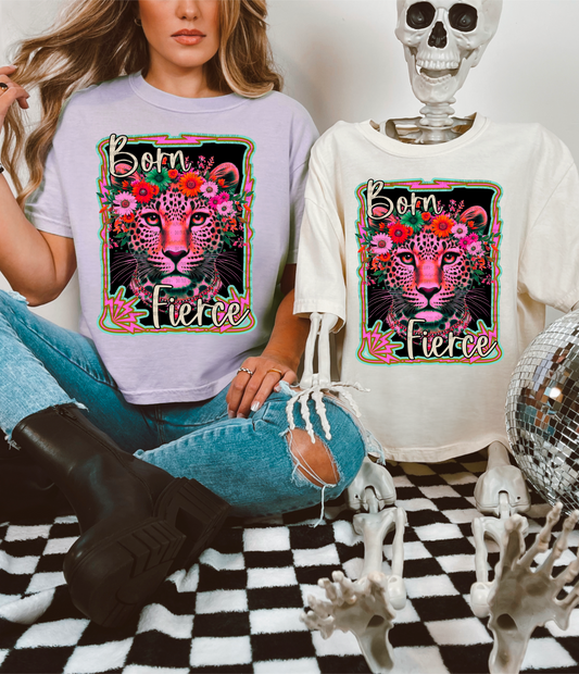 BORN FIERCE PNG | SUBLIMATION PNG | AUTOMATIC DOWNLOAD