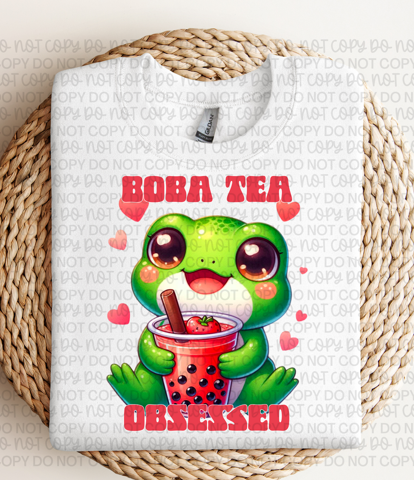 BOBA TEA FROG PNG | Digital Download | PNG