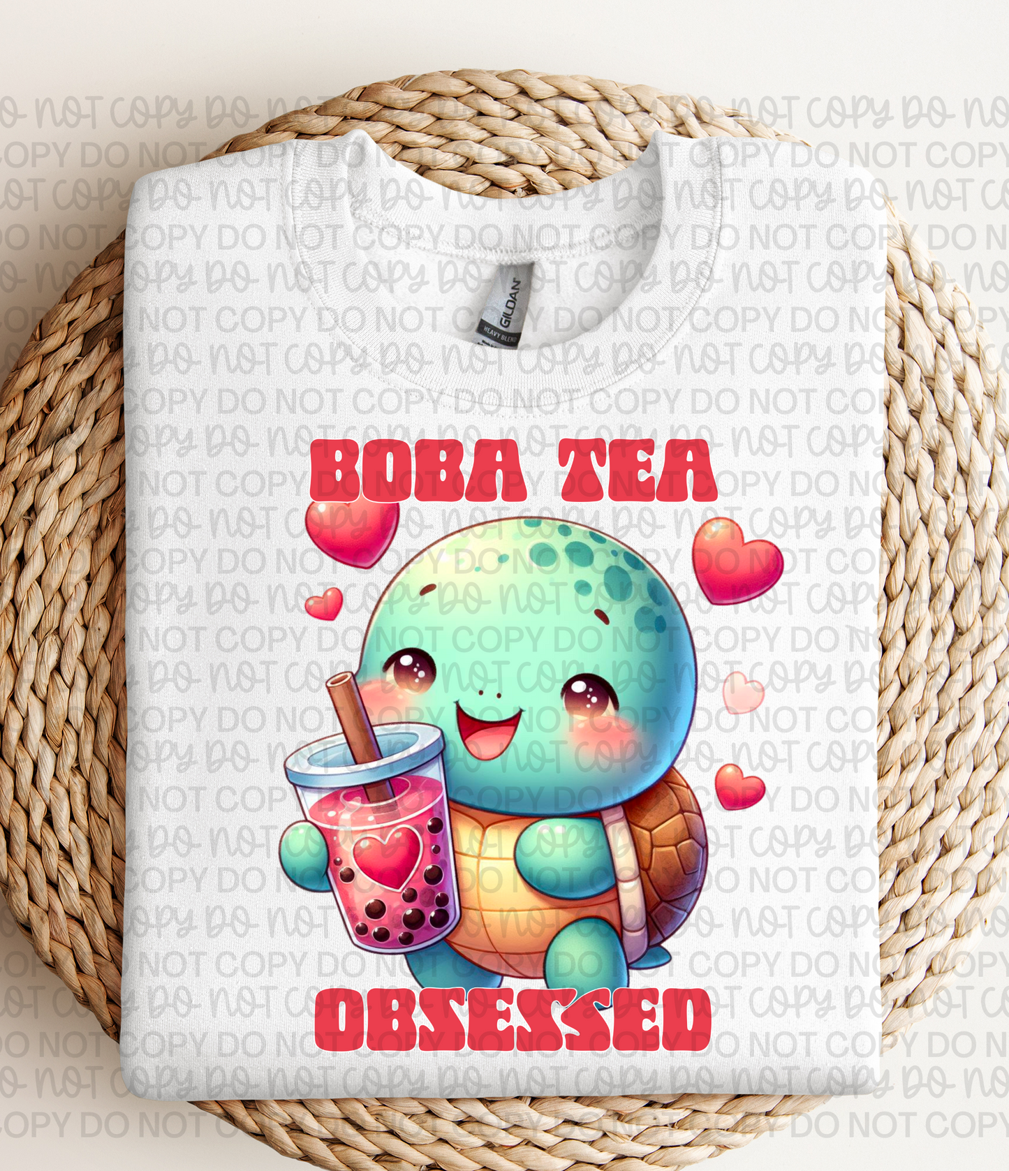 BOBA TEA TURTLE PNG | Digital Download | PNG